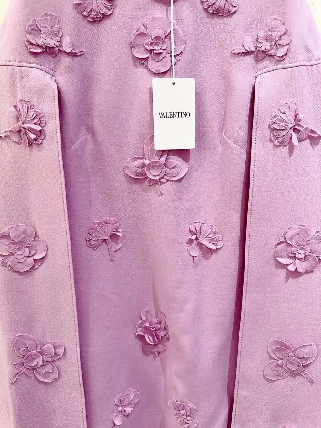 Valentino Wool Coat MultiColor Wool Never worn - Back View