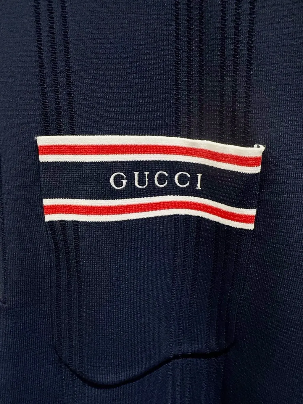 Gucci Cotton Top MultiColor Cotton Never worn - Back View