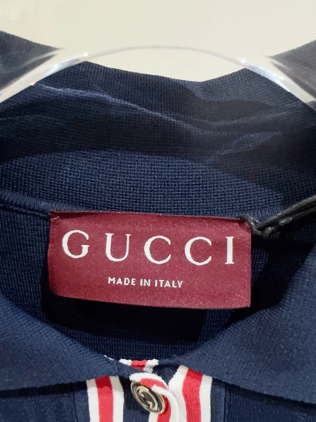 Gucci Cotton Top MultiColor Cotton Never worn - Model View