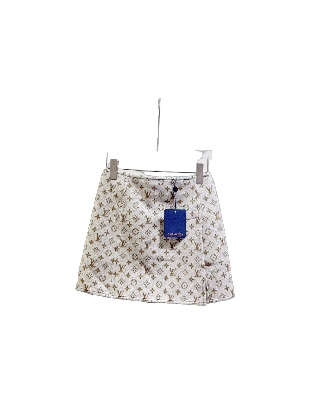 Louis Vuitton Wool Skirt MultiColor Wool Never worn - Front View