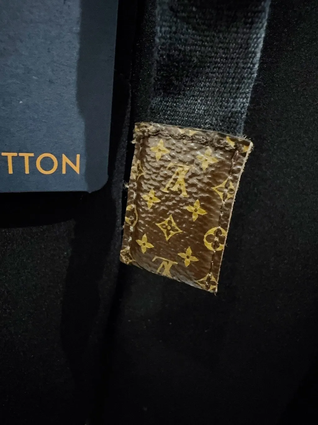 Louis Vuitton Black Polyamide Trousers Black Polyamide Never worn - Inside View