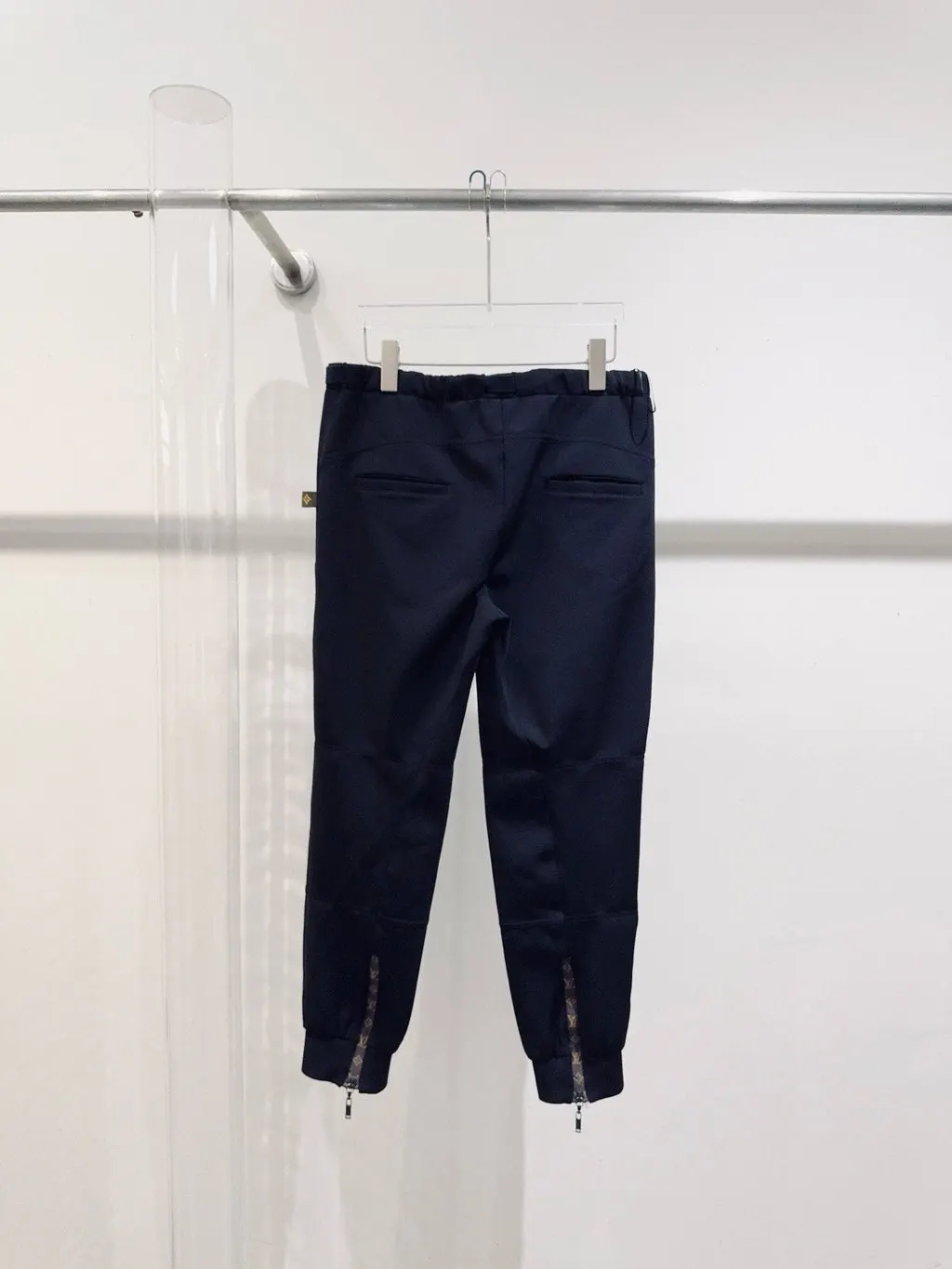 Louis Vuitton Black Polyamide Trousers Black Polyamide Never worn - Box View