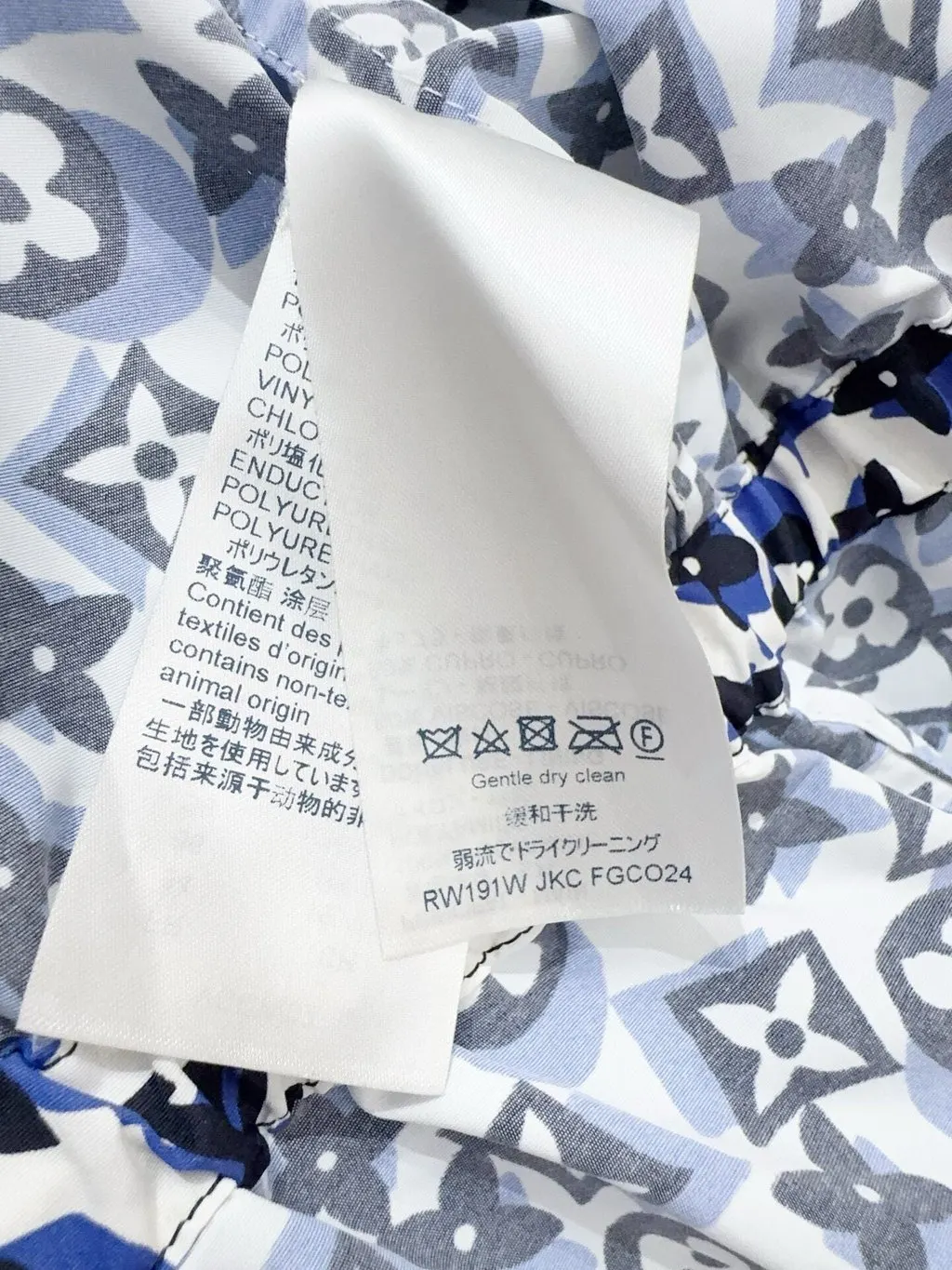 Louis Vuitton Polyamide Jacket MultiColor Polyamide Never worn, with tag - Model View