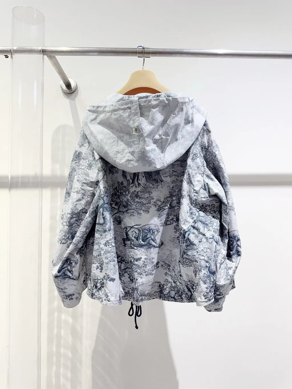 Dior Polyamide Jacket MultiColor Polyamide Never worn - Inside View