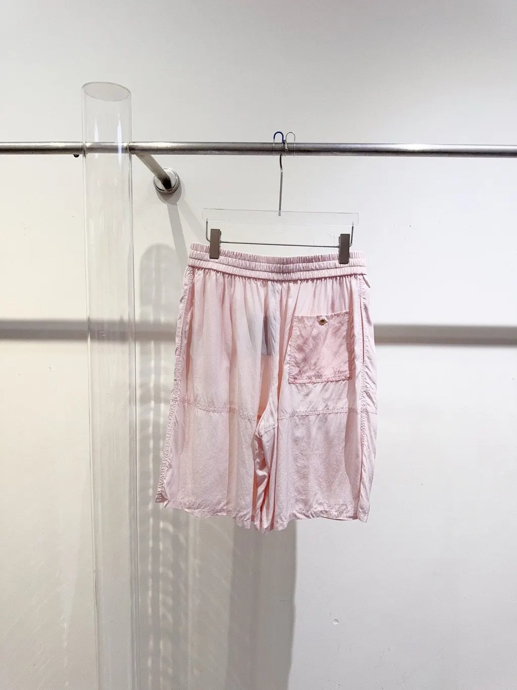 Louis Vuitton Pink Polyamide Trousers Pink Polyamide Never worn, with tag - Back View