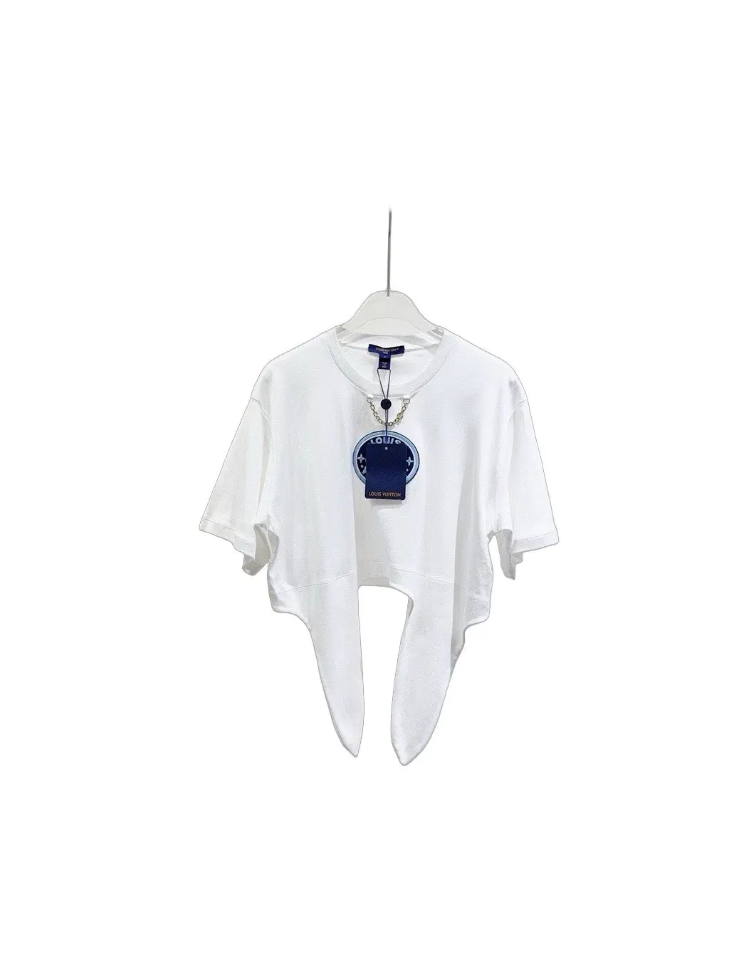 Louis Vuitton White Cotton Top