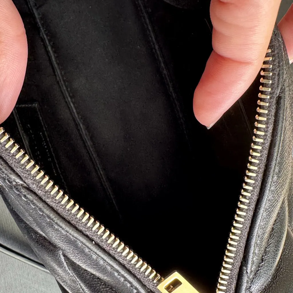 Saint Laurent Saint Laurent Sade Tube Bag Black Leather Very good - Box View