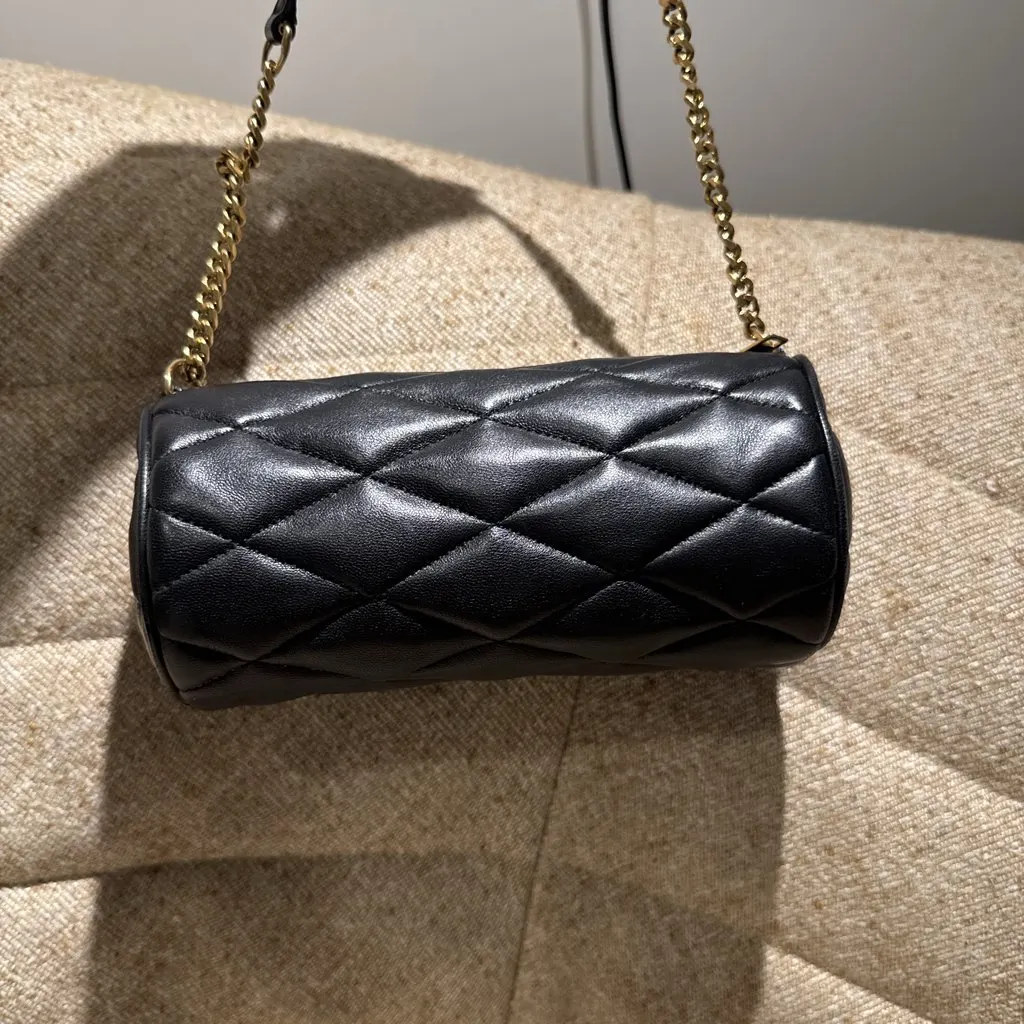 Saint Laurent Saint Laurent Sade Tube Bag Black Leather Very good - Inside View