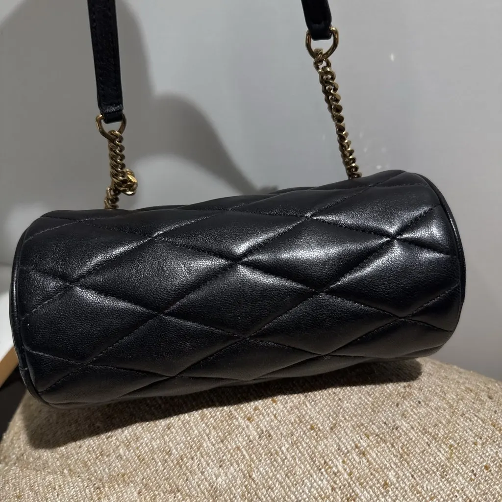 Saint Laurent Saint Laurent Sade Tube Bag Black Leather Very good - Model View