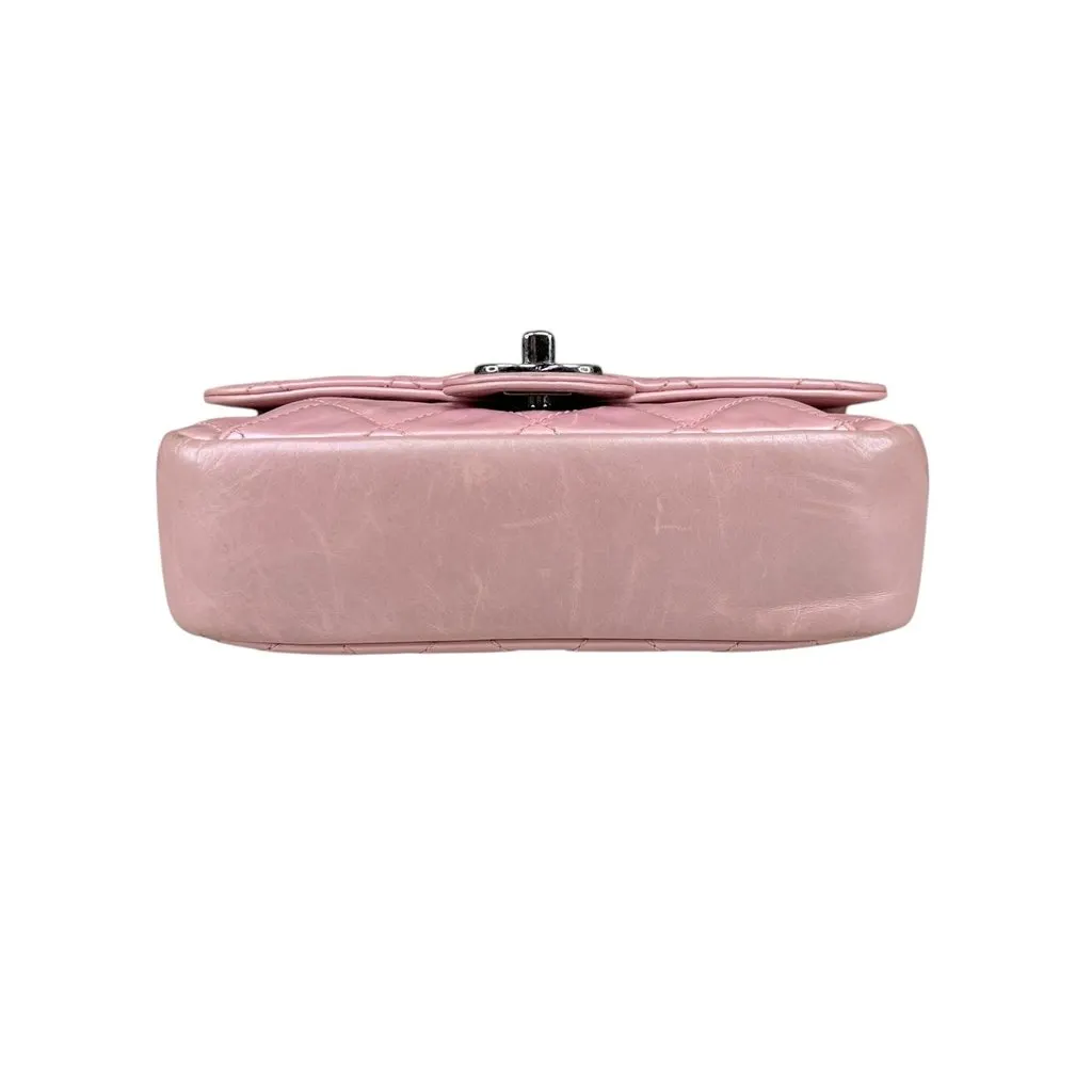Chanel Classic Pink Leather Good - Box View