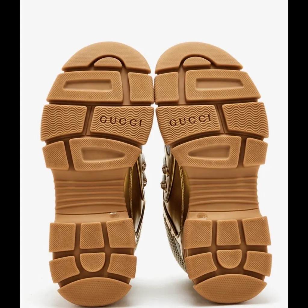 Gucci Flashtrek Gold Never worn, with tag - Back View