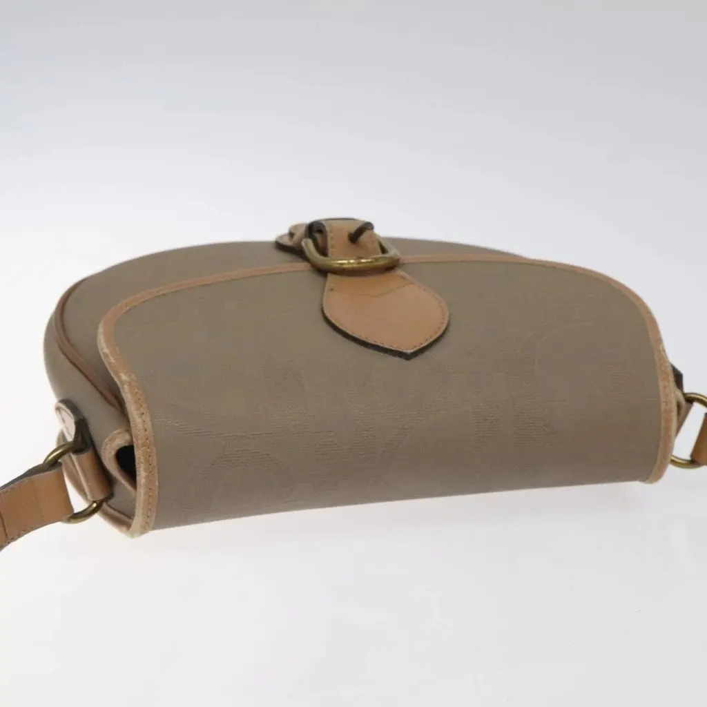 Dior Shoulder Bag Beige Canvas Good - Box View
