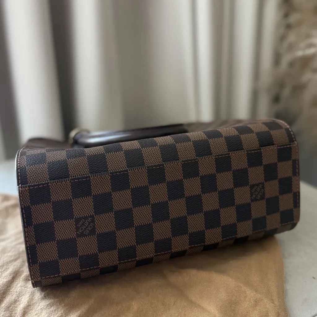 Louis Vuitton Louis Vuitton Triana Damier Ebene Brown Canvas Very good - Inside View