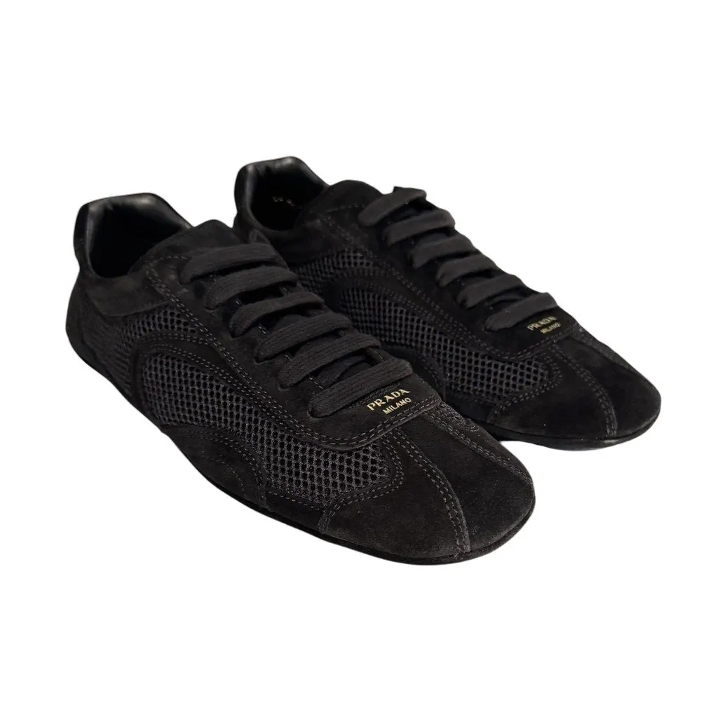 Prada PRADA SNEAKERS MONTECARLO Black Never worn, with tag - Front View