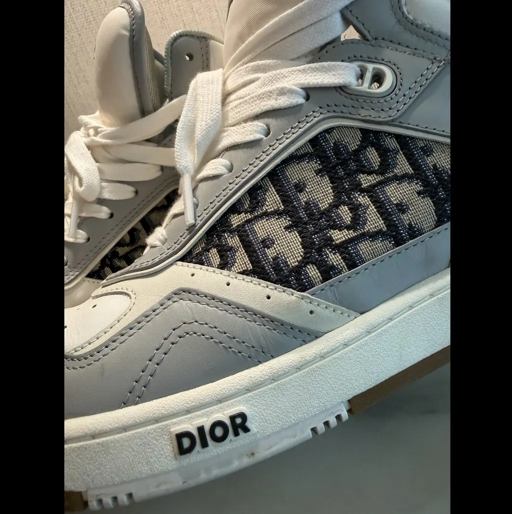 Dior B27 sneakers White Leather Very good - Inside View