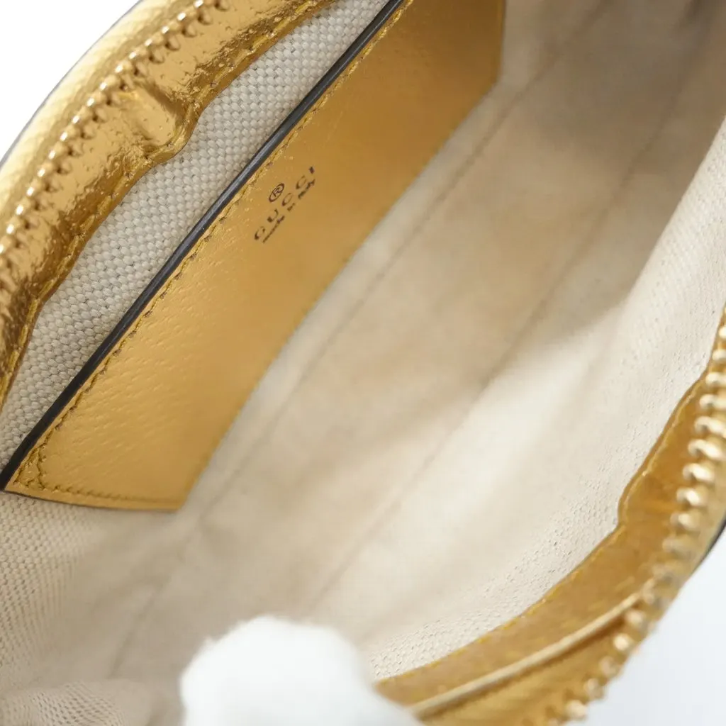 Gucci Ophidia Mini Bag Bicolor Beige Canvas Very good - Model View