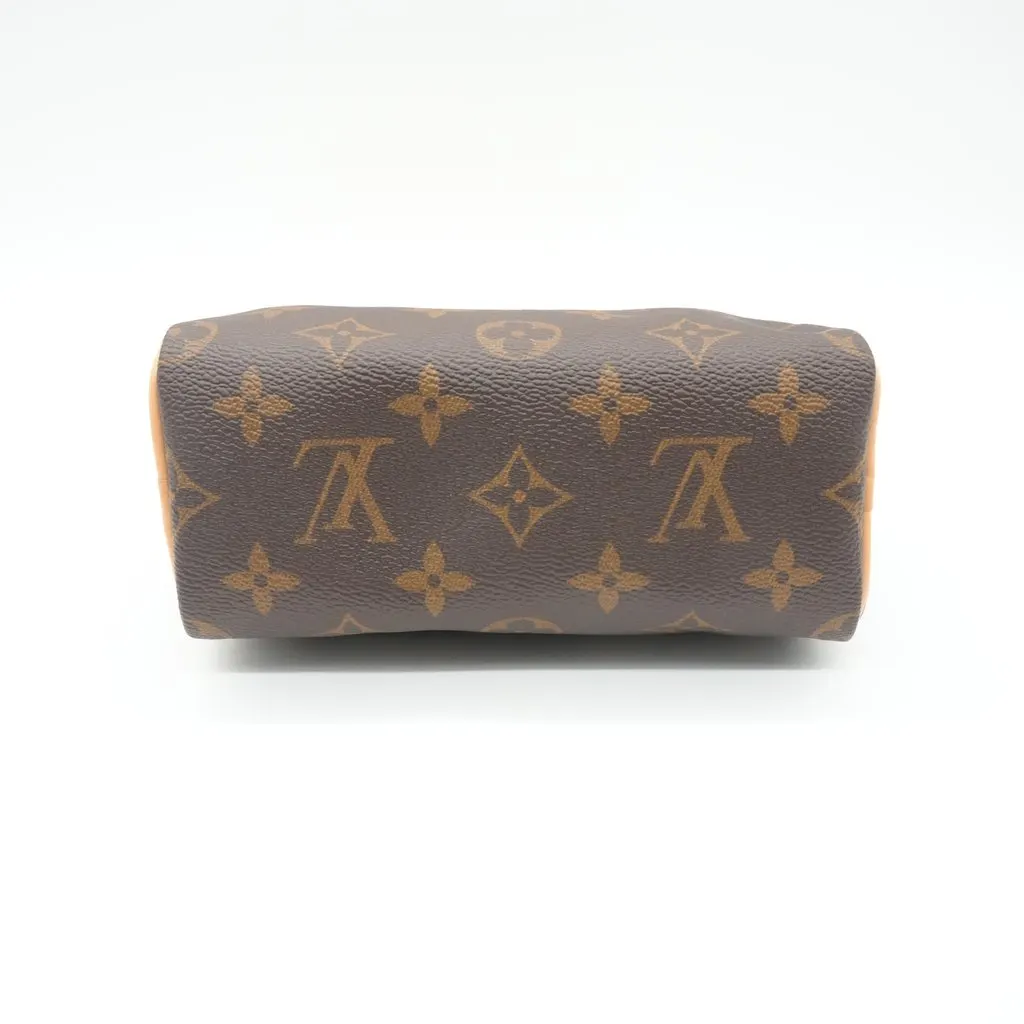 Louis Vuitton Speedy Nano Monogram Canvas Brown Canvas Very good - Inside View
