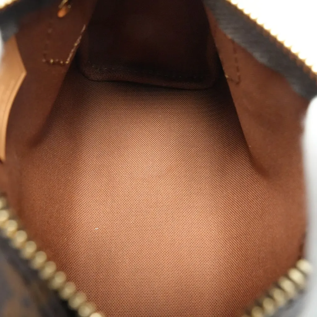 Louis Vuitton Speedy Nano Monogram Canvas Brown Canvas Very good - Model View