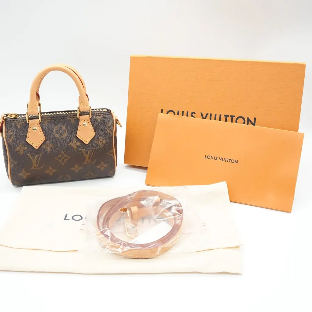 Louis Vuitton ハンドバッグ Louis Vuitton Speedy Nano Monogram Canvas | Libas Collective