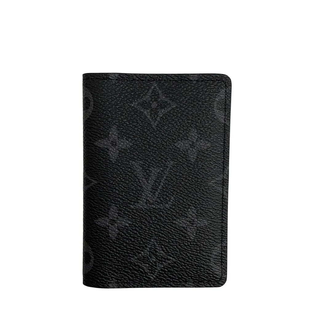 Louis Vuitton pocket organizers Black Canvas Never worn, with tag - Front View