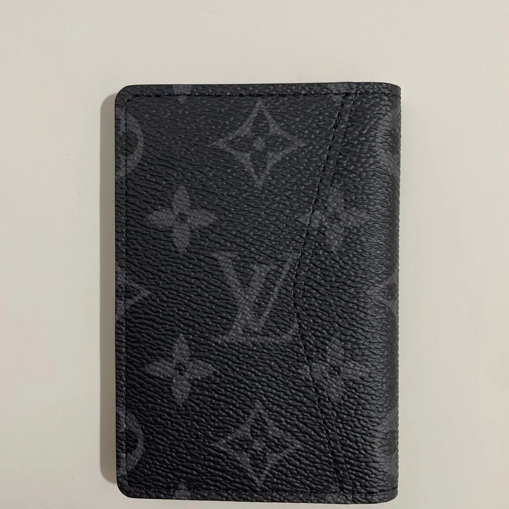 Louis Vuitton pocket organizers Black Canvas Never worn, with tag - Inside View