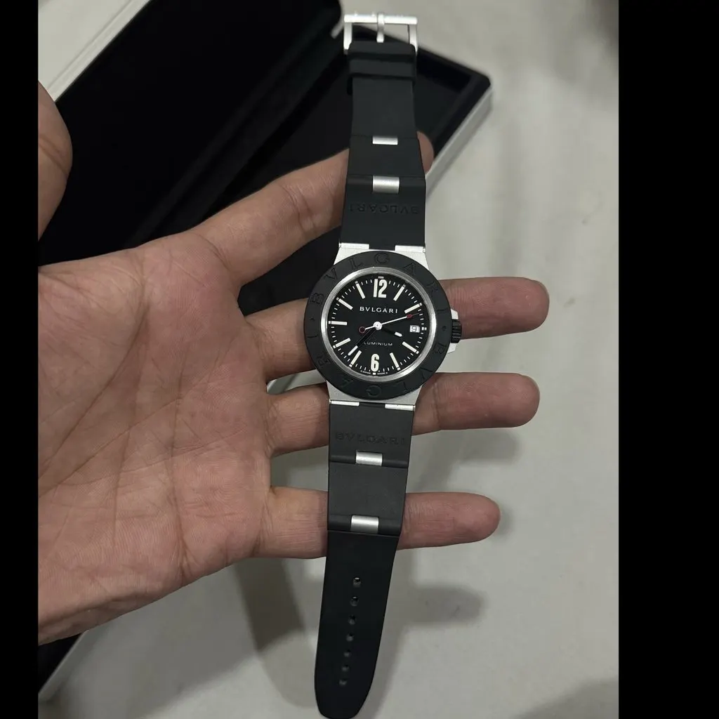 Bvlgari BB 40 AT Aluminium Black Very good - Back View