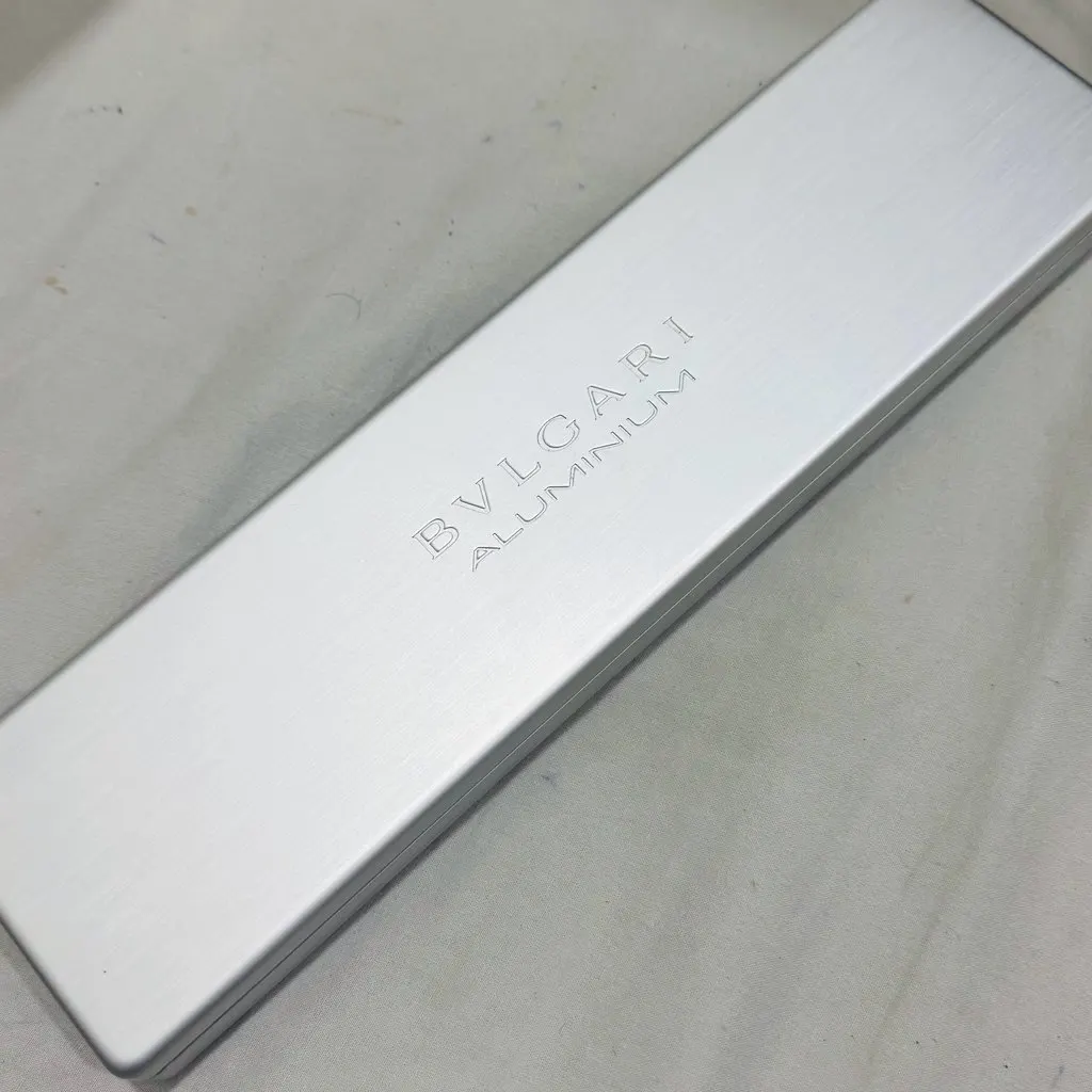 Bvlgari BB 40 AT Aluminium Black Very good - Box View