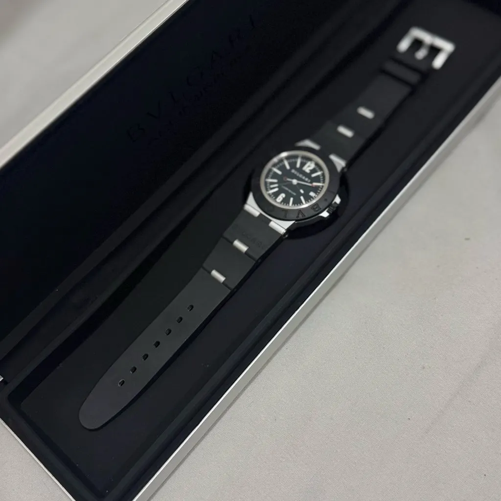 Bvlgari BB 40 AT Aluminium Black Very good - Model View
