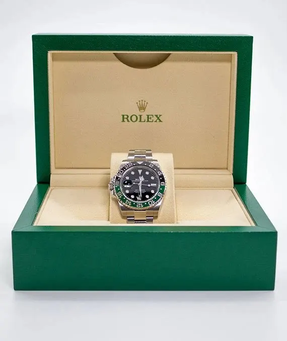 Rolex GMT Master II Sprite ref no 126720 VTNR stainless steel oyster bracelet Men’s wristwatch 40mm Silver Stainless steel Never worn - Back View