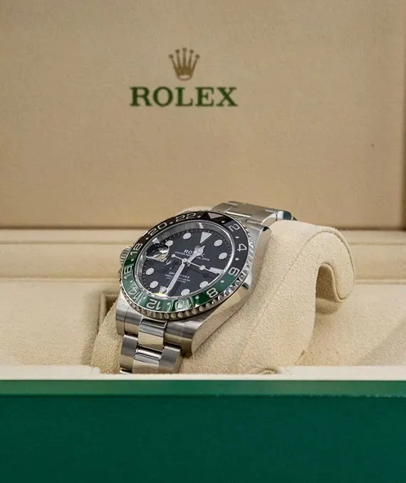 Rolex GMT Master II Sprite ref no 126720 VTNR stainless steel oyster bracelet Men’s wristwatch 40mm Silver Stainless steel Never worn - Model View