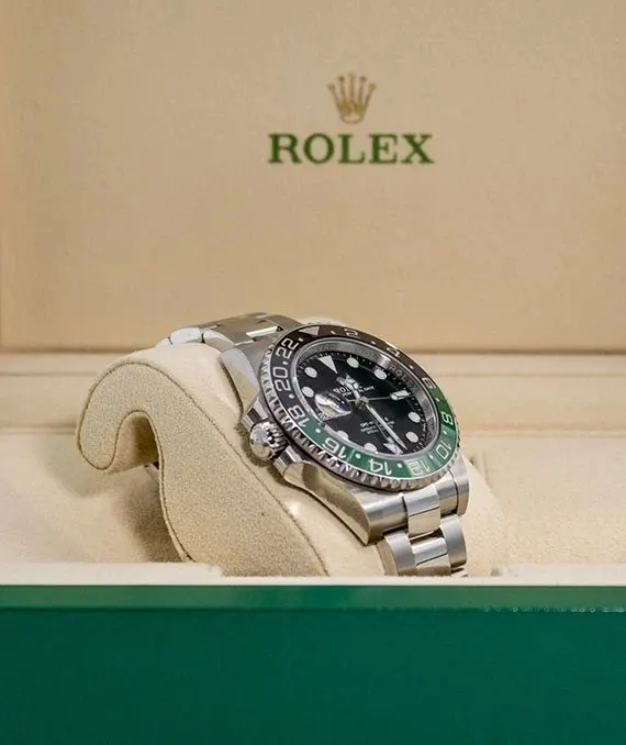Rolex GMT Master II Sprite ref no 126720 VTNR stainless steel oyster bracelet Men’s wristwatch 40mm Silver Stainless steel Never worn - Box View