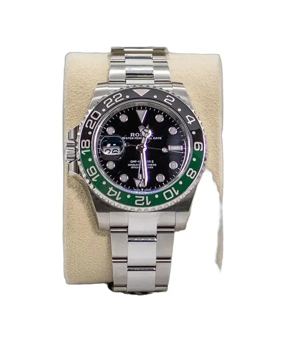 Rolex GMT Master II Sprite ref no 126720 VTNR stainless steel oyster bracelet Men’s wristwatch 40mm