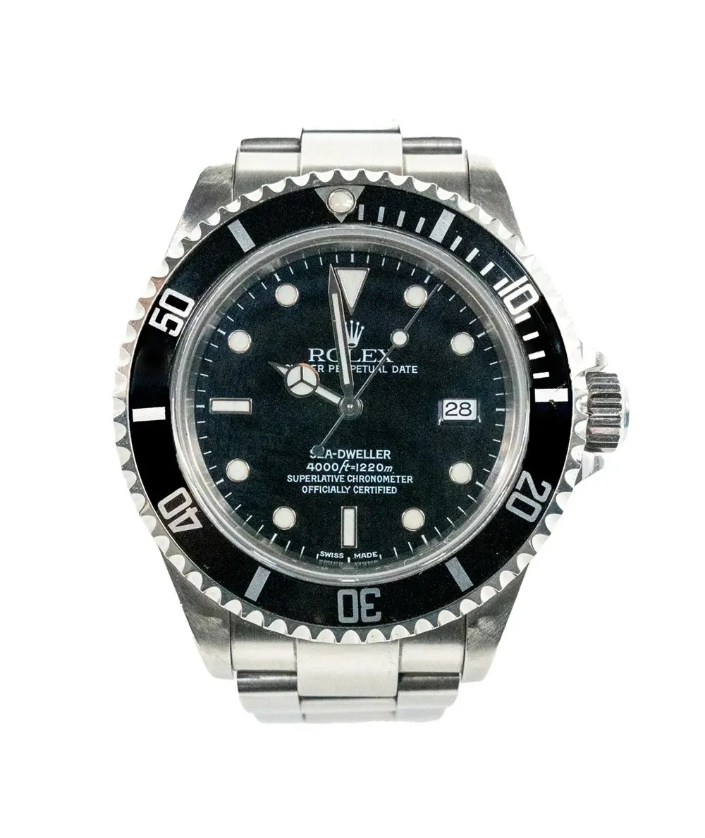 Rolex Sea-Dweller 4000 Date Stainless Steel Automatic 16600 Men's Wristwatch 40mm