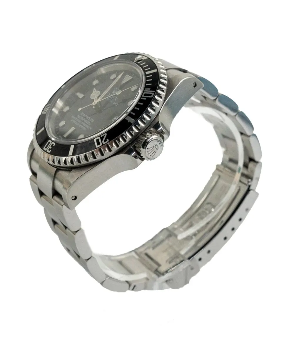 Rolex Sea-Dweller 4000 Date Stainless Steel Automatic 16600 Men's Wristwatch 40mm Silver Very good - Back View