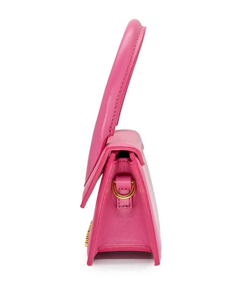 Jacquemus Light Pink Leather Le Chiquito Moyen Top Handle Bag Pink Leather Very good - Model View