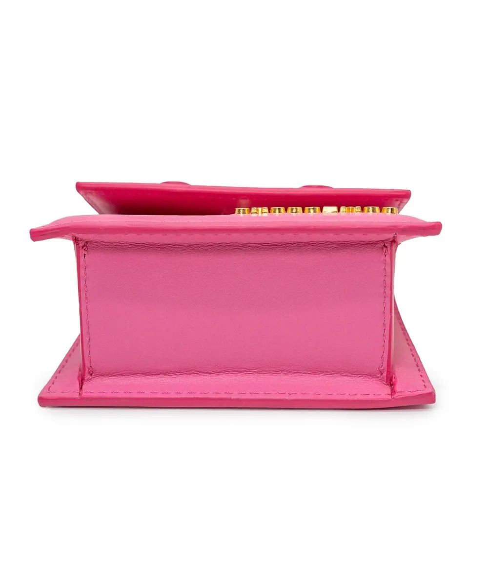 Jacquemus Light Pink Leather Le Chiquito Moyen Top Handle Bag Pink Leather Very good - Box View