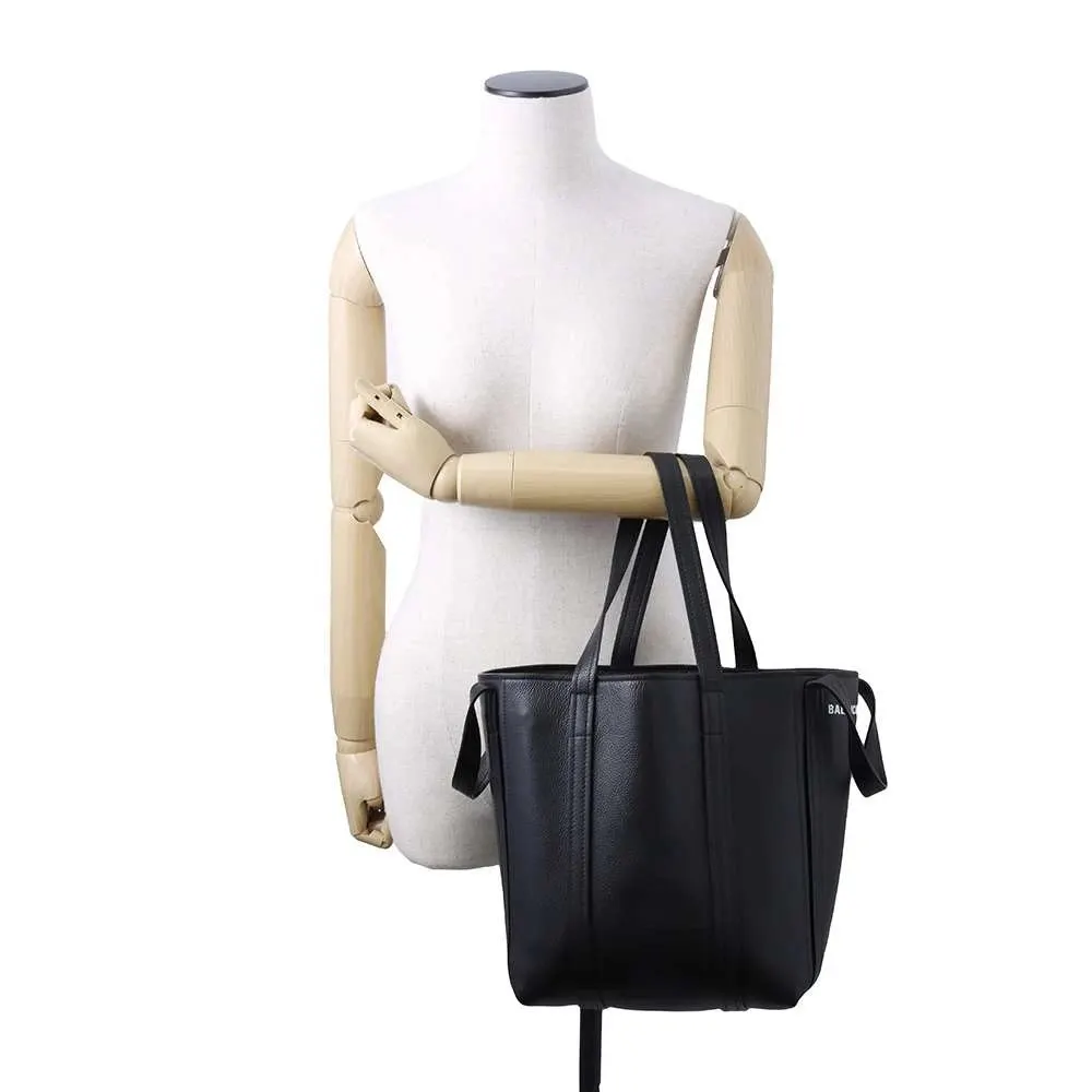 Balenciaga Black Leather Everyday Small Tote Bag Black Leather Very good - Box View