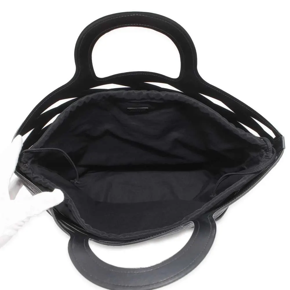 Balenciaga Black Neo Basket 2WAY Tote Bag Black Leather Very good - Box View