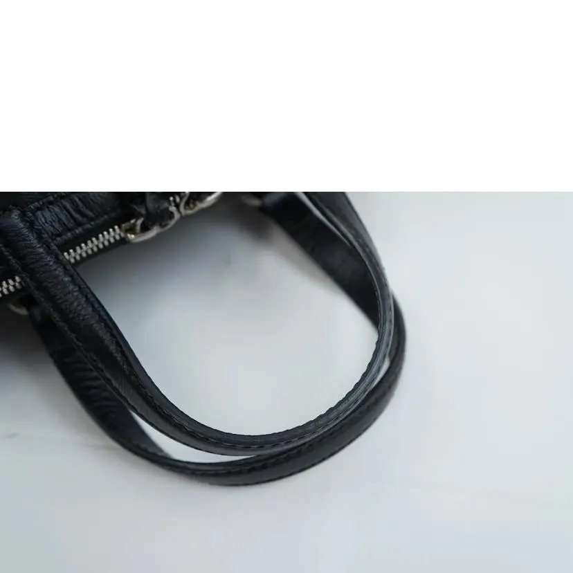 Balenciaga Gucci Black Canvas and Leather The Hacker Project Boston Bag Black Canvas Very good - Inside View