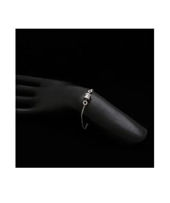 Bvlgari zero 1 Element Bracelet In 18k White Gold White Gold Very good - Model View
