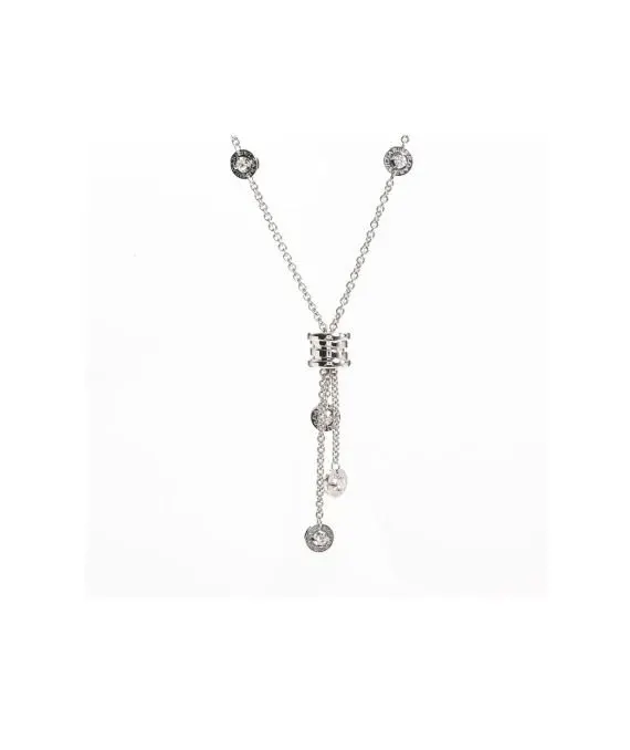 Bvlgari zero 1 Element Diamond Necklace In 18k White Gold White Gold Very good - Inside View