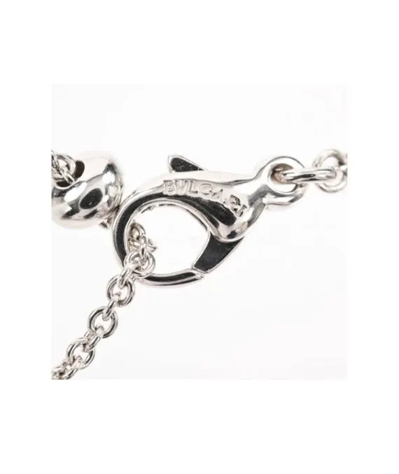 Bvlgari zero 1 Element Diamond Necklace In 18k White Gold White Gold Very good - Box View