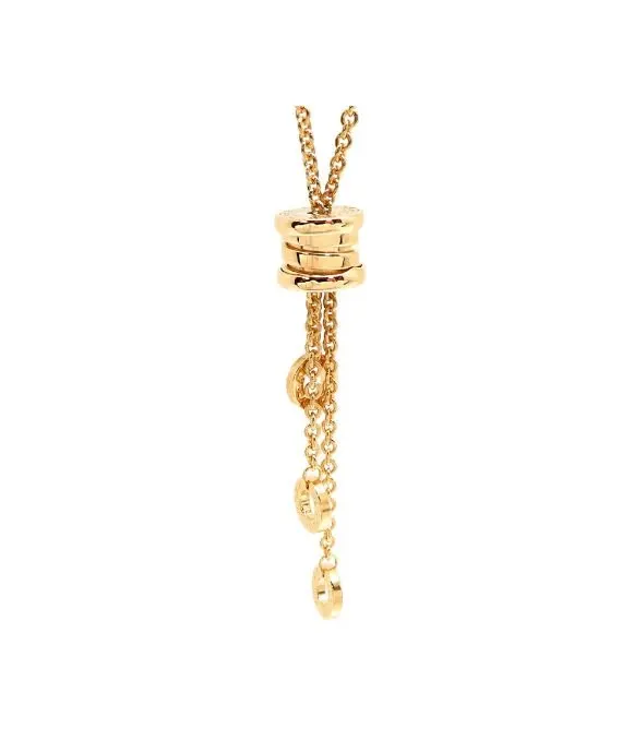 Bvlgari zero 1 Element Necklace In Yellow Gold Yellow Gold Good - Model View