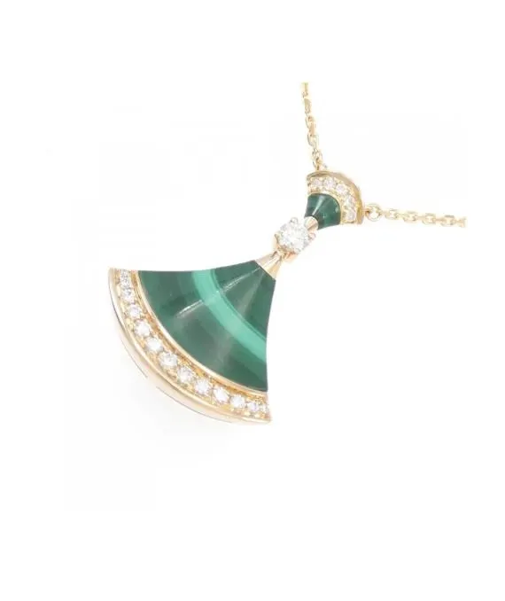 Bvlgari Diva Dream Malachite and Diamond Necklace MultiColor Very good - Inside View