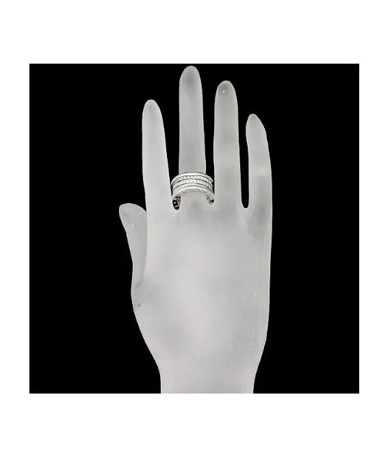 Bvlgari Size 11 B zero1 Diamond Ring In 18k White Gold White Gold Very good - Inside View