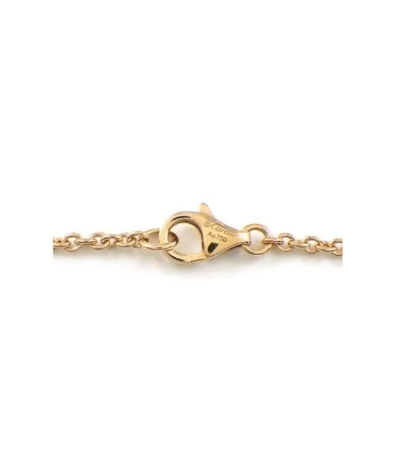 Cartier Baby Love Circle Link Bracelet In 18k Pink Gold Pink Gold Very good - Back View