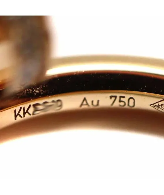 Cartier Juste Un Clou ring K18PG Rose Gold Diamond Ring Gold Gold Very good - Inside View