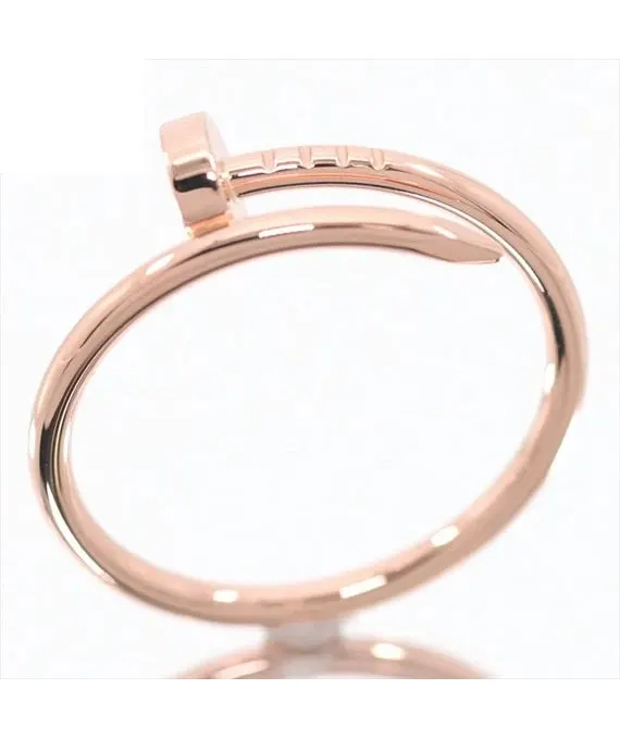 Cartier Juste Un Clou SM Nail Pink Gold 18K Ring Pink Gold Very good - Back View