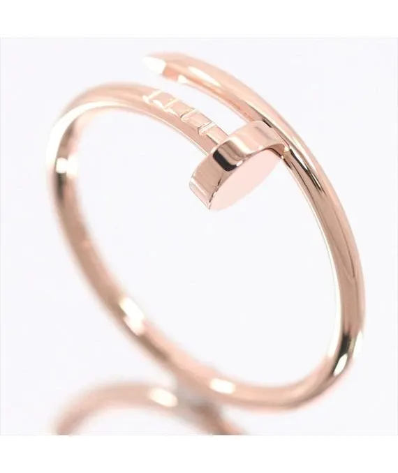 Cartier Juste Un Clou SM Nail Pink Gold 18K Ring Pink Gold Very good - Model View