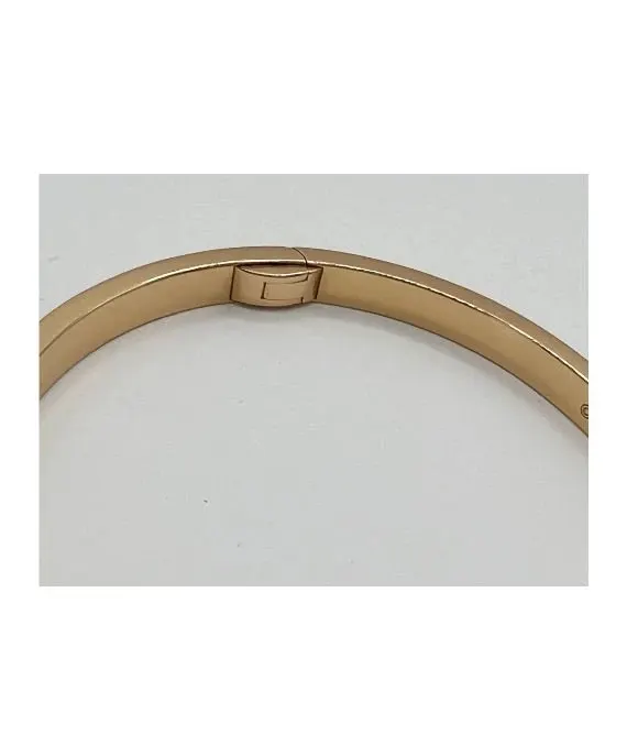 Cartier Love Bracelet Small Model In 18k Pink Gold Pink Gold Very good - Box View